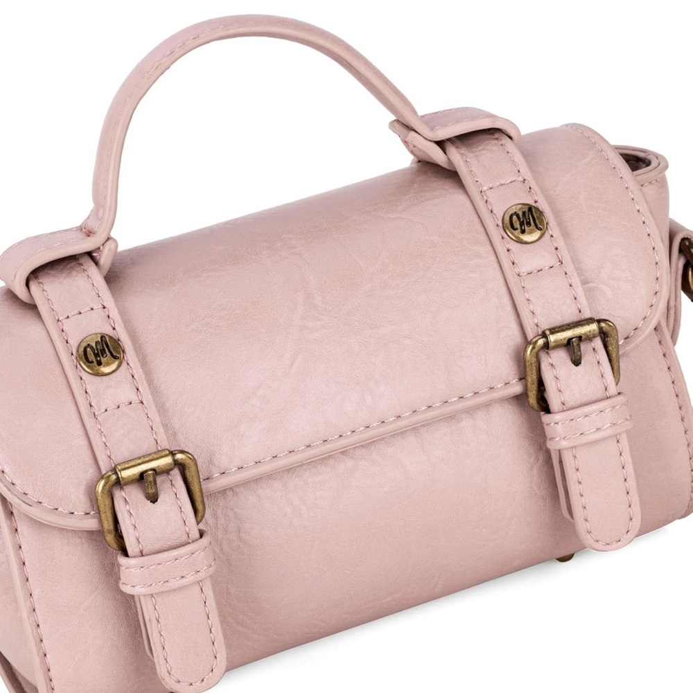 Montana West Pink Mini Bag with Gold Accents - Picture 5 of 6